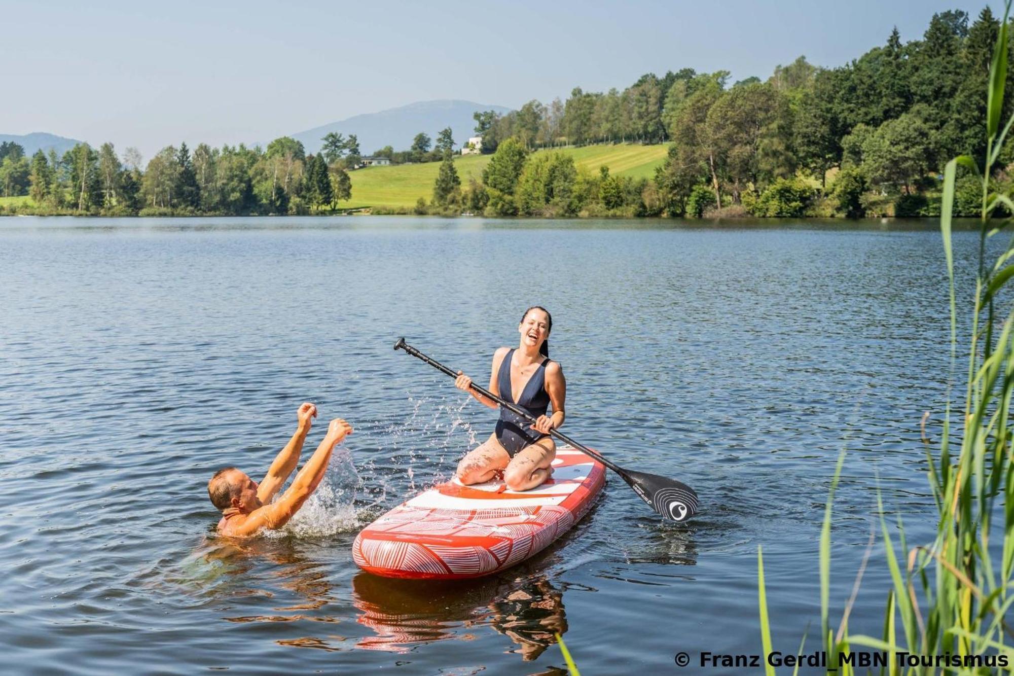 Ferienparadies Hecher Maltschachersee เฟลด์เคอร์เฮน อิน แครนเทน ภายนอก รูปภาพ